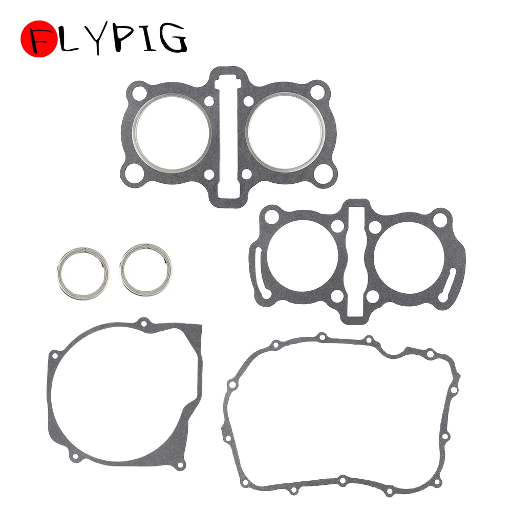 FLYPIG Engine Gasket Kit Head Base Set For Honda CM400 CM 400 CB400A