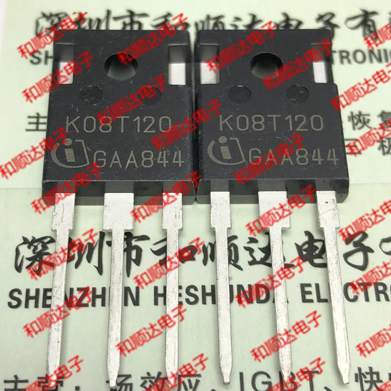 /5 предметов в лоте, IKW08N120T K08T120-247 1200V 8A