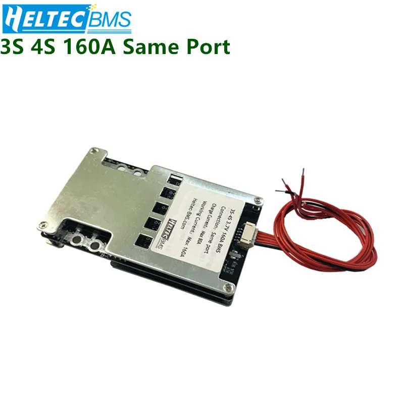 Улучшенная плата защиты аккумулятора 12 6 в/16 8 в BMS 3S Φ 160A Balance 18650 Li ion/LiFePo4 для