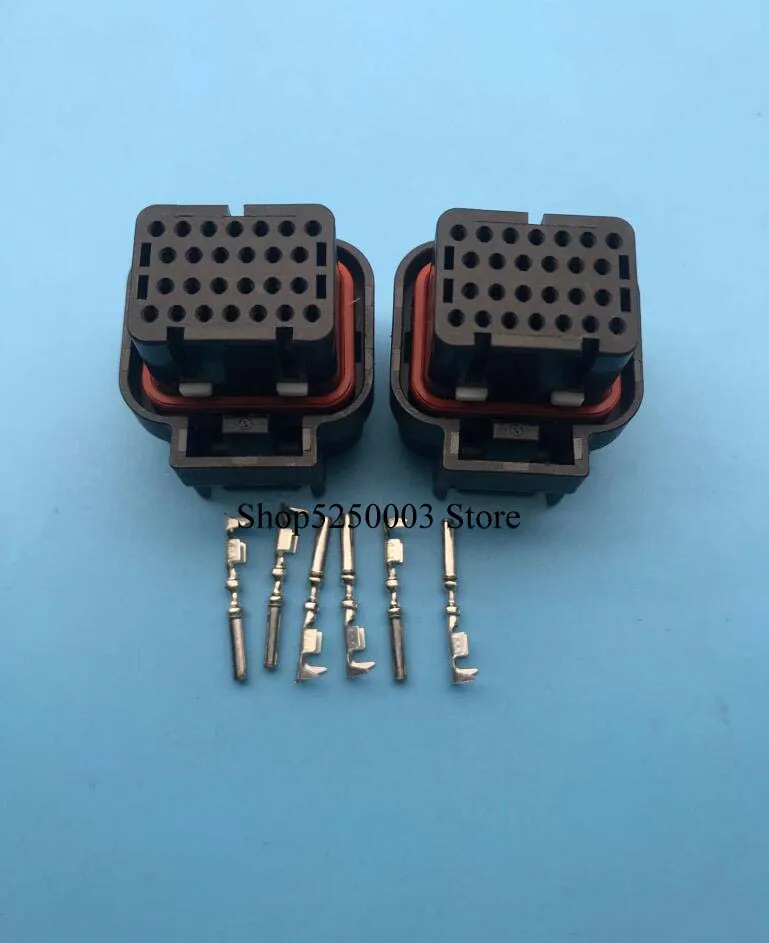 

Single card slot 26 Pin 3-1437290-7 AMP Tyco 1.0mm Series ECU Automotive Connector Electrical Socket For Cars