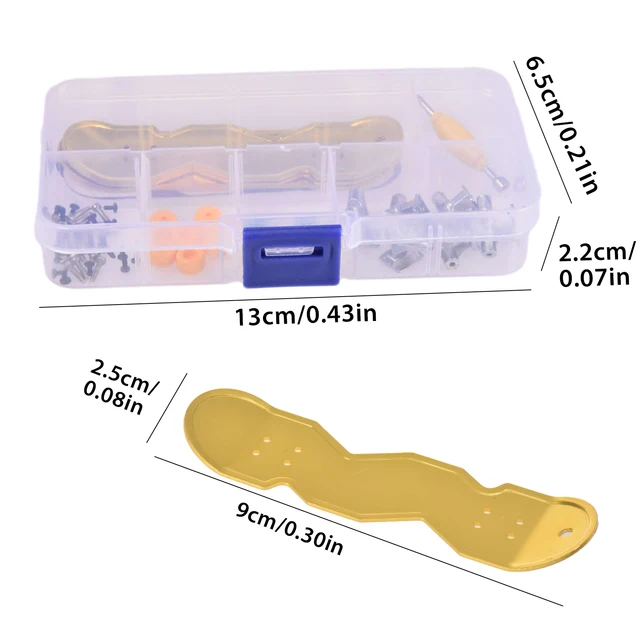 2020 New DIY Fingerboard Professional Suit Finger SkateBoard Fingerboars Suit Hand Wrist Finger Exercise Toy Child Gift 2