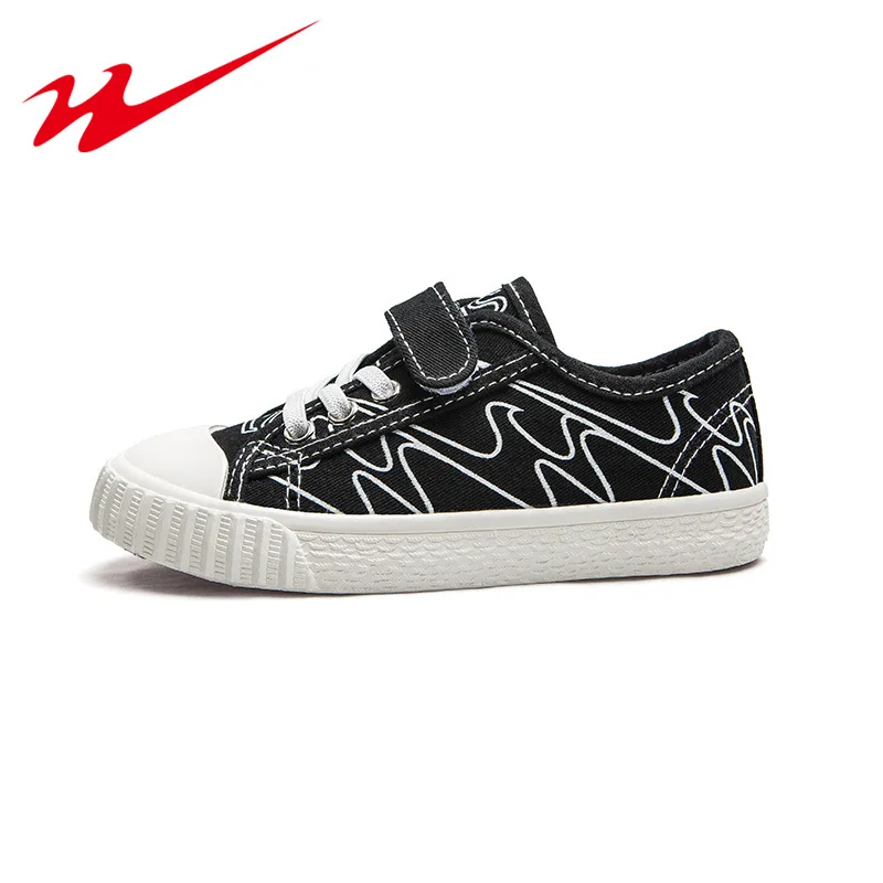 

Double Star Kids Shoes Canvas Shoes For Boys And Girls Skateboarding Shoes Children Shoes Outdoor Sports Non-slip Sneakers