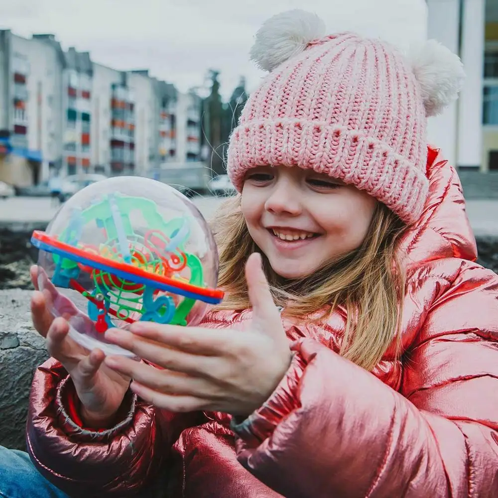 3D большой интеллект Головоломка мяч лабиринт игра для детей развивающие