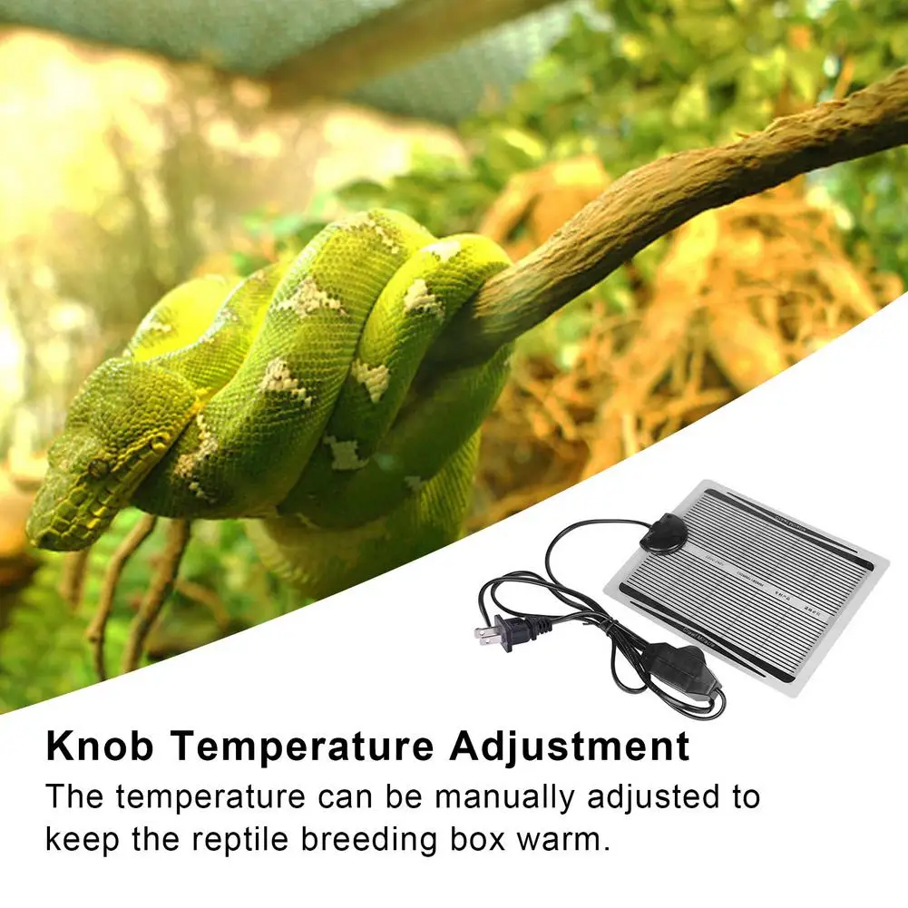 Savoo Reptile Heat Pad 5W/15W/25W Thermostat Adjustable Under Tank