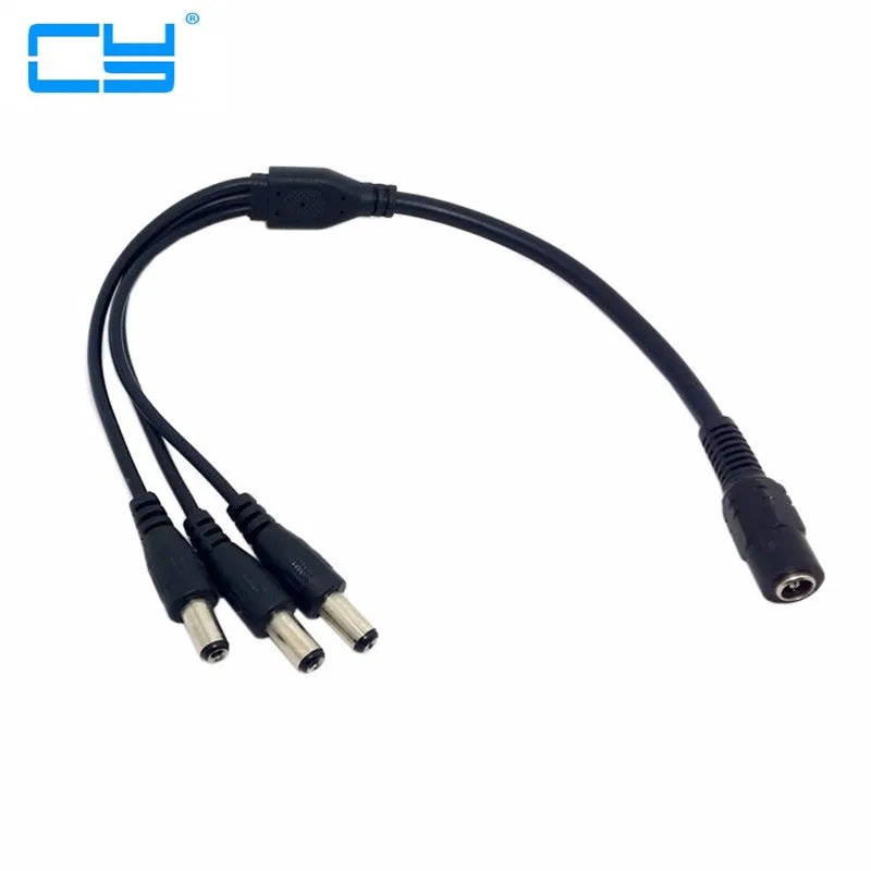 

DC 5, 5 x2, 1 мм разъем питания, женский разъем на 3 штекера