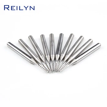 

Machine Tool Spare Parts 1/3/5 Piece 0.9 Size Milling Cutter Engraving Drill High Speed Steel High Quality Wear Resistant