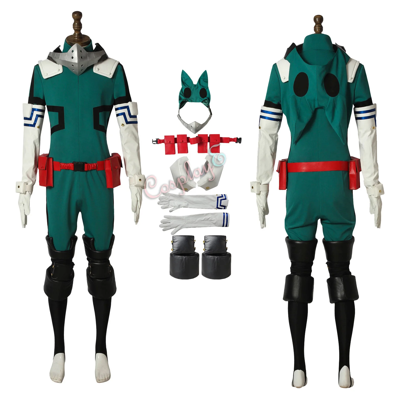 Костюм Midoriya Izuku Deku костюм для косплея 3 сезона|Костюмы аниме| |