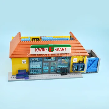 

16004 The Kwik-E-Mart Classical Cartoon Movies Building Blocks 2232pcs Bricks Toys 71016 Gift For Kids
