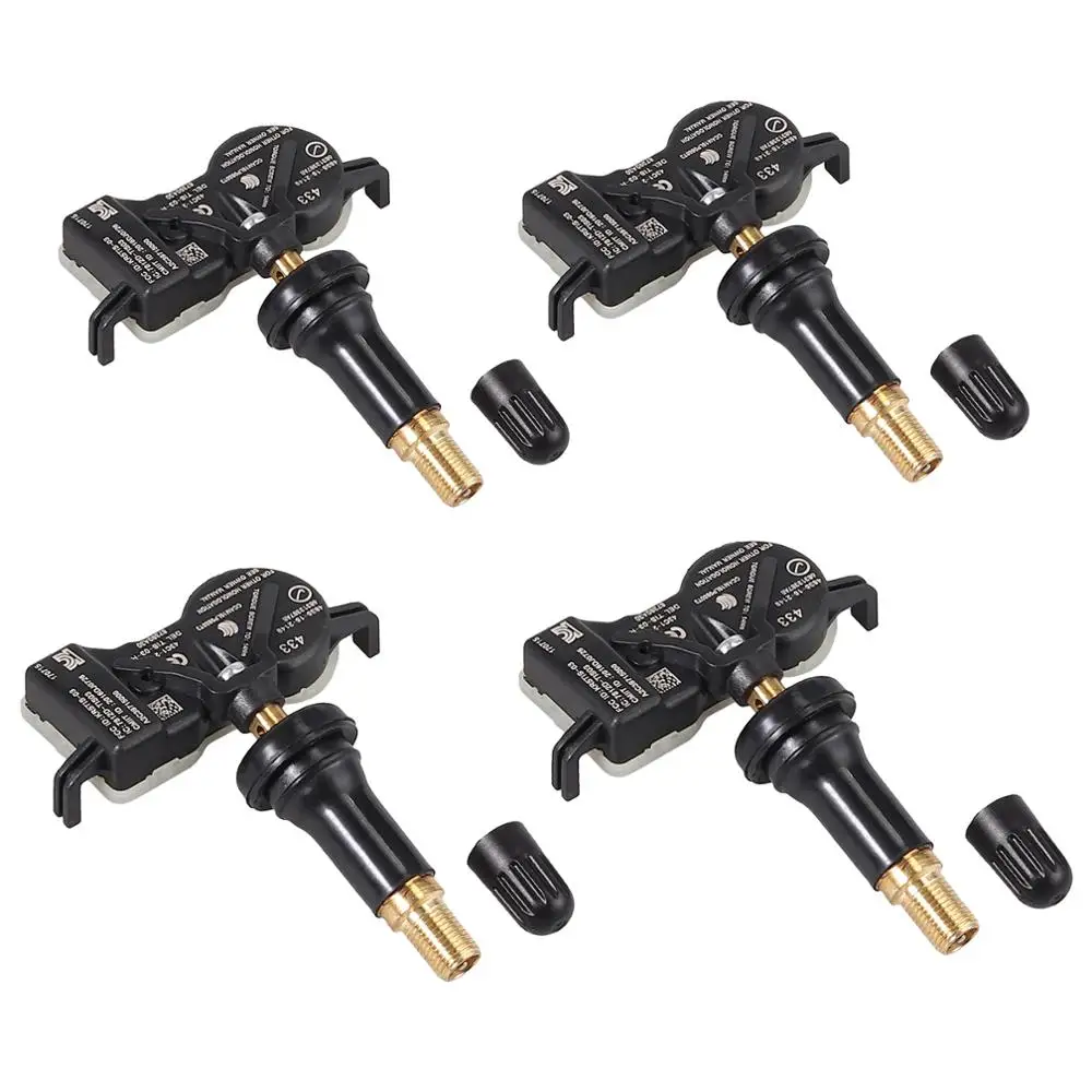 Justech 4 шт. TPMS датчик давления в шинах Система мониторинга давления 68313387AB для Dodge Jeep Chrysler