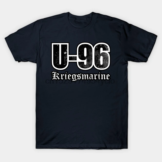 Мужская футболка WW2 U boat 96 Kriegsmarine (distressed) Футболка женская | одежда