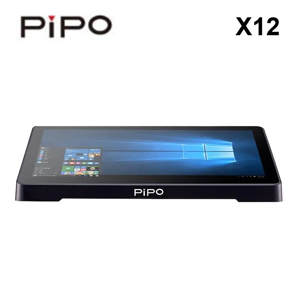 Pipo X12 Мини ПК 10," 1920*1280 Windows 10 OS Мини ПК компьютер Windows 10 tv Box Z8350 Четырехъядерный 4G+ 64G 10000mAh с SD VGA