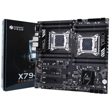 HUANANZHI X79-16D материнская плата, отдельные части двухъядерного процессора Intel Процессор LGA 2011 E5 2689 2670 V2 DDR3 1333/1600/1866 МГц 515GB NVME SATA3 USB3.0 E-ATX
