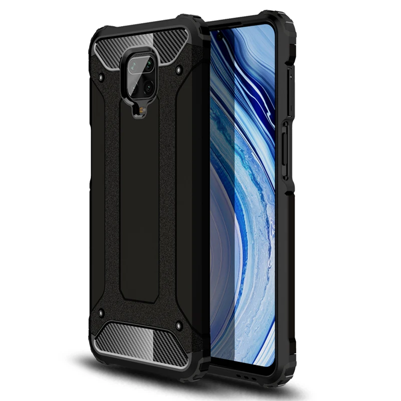 Бронированный чехол для телефона Redmi Note 9 Pro Xiaomi 7 8 Max 7A 8A 9A 8T 10X K30 Ultra Mi 10 10T Lite
