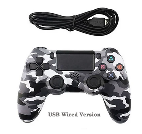 Wired version 5 Высокое качество беспроводной Bluetooth геймпад для ps4 контроллер/USB проводной джойстик для SONY Playstation 4 игровой автомат для PS3 консоли - Цвет: Wired version 5