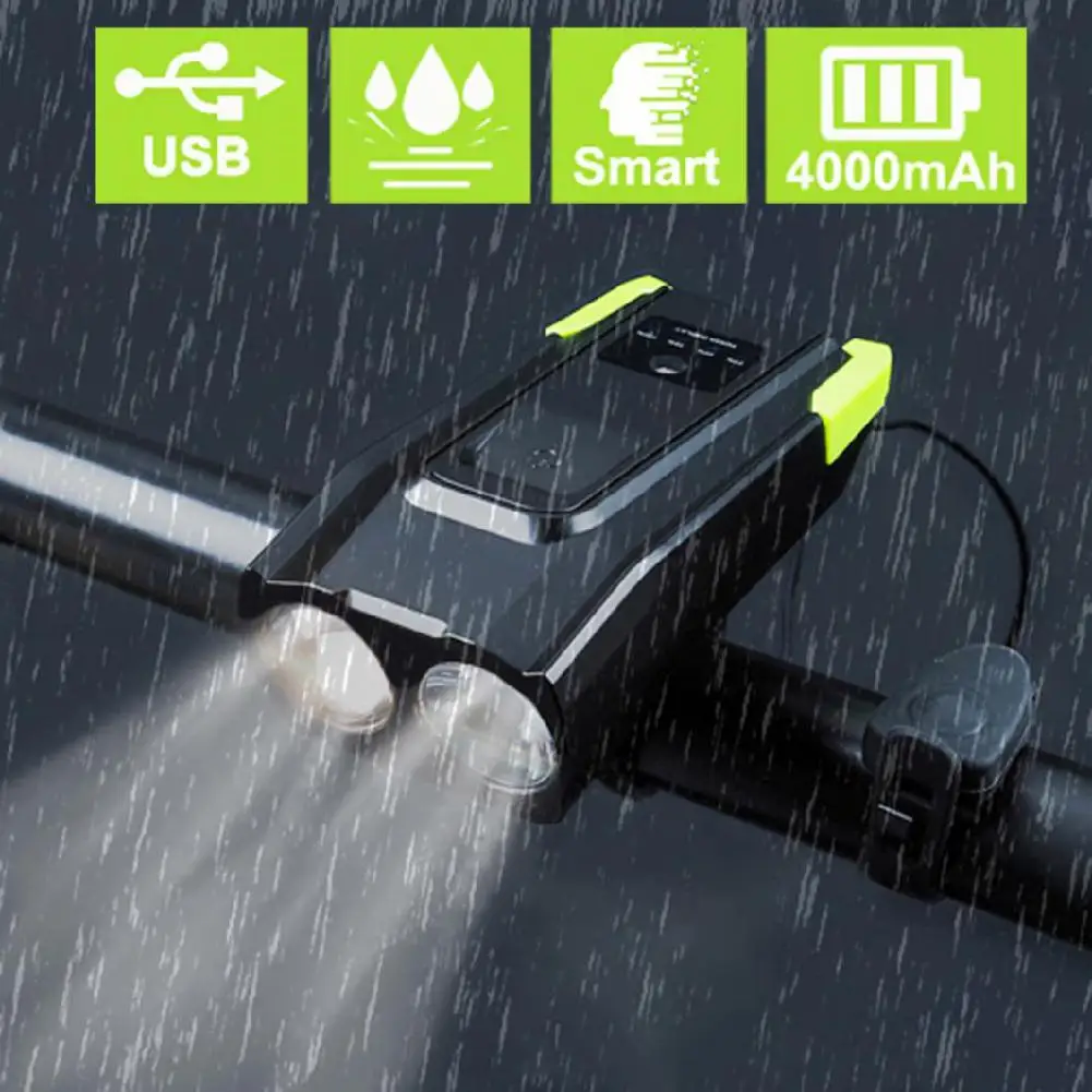 HobbyLane 4000 мАч индукционный велосипедный передний светильник USB заряжаемый умный головной светильник 800 люмен светодиодный велосипедный фонарь велосипедный светильник
