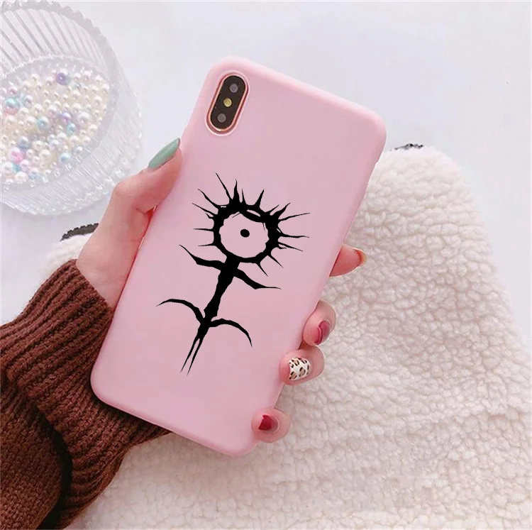 Роскошный чехол для iPhone 11 XR X Xs Max 8 7 6 Plus 6S 5S SE Мягкий силиконовый чехол для телефона Ghostemane Mercury Fundas
