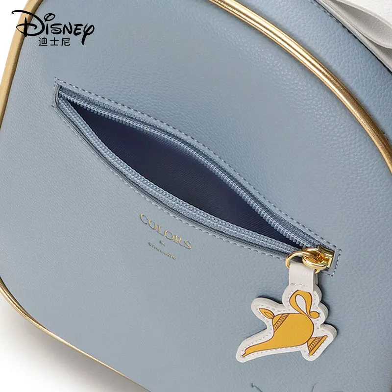 Disney женский рюкзак Аладдин, водонепроницаемый кожаный рюкзак для путешествий, Классический рюкзак с принтом, роскошная женская сумка, школьный рюкзак