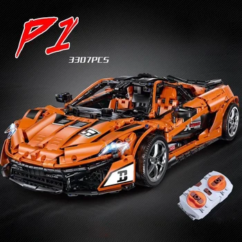 

P1 Racer Compatible with Technic The MOC-16915 RC Super Racing Car Building Blocks Bricks DIY Toys Gifts For kids Children Boys