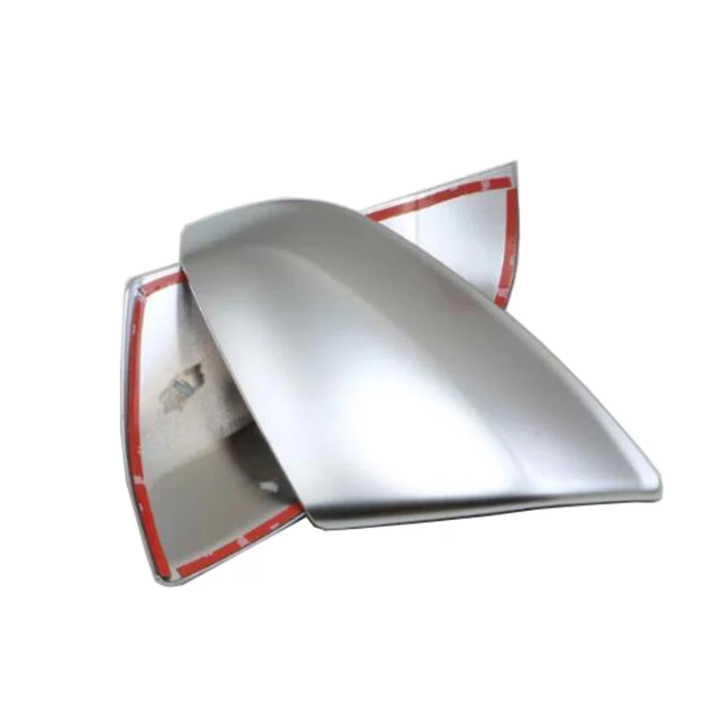Стайлинг автомобиля матовая хромированная крышка бокового зеркала заднего вида
