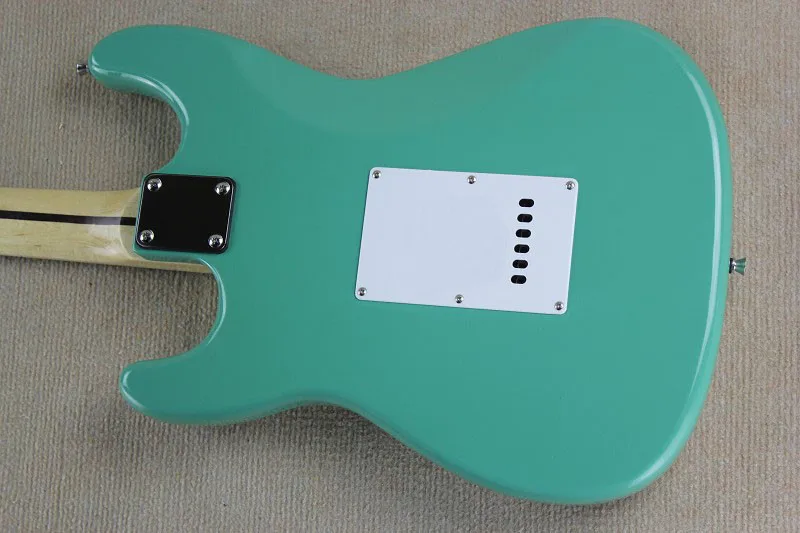 Фабрика Custom Shop светильник зеленый F Электрогитара@ 31
