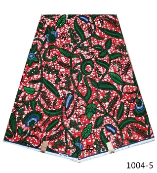 

2020 New Style Ankara African wax Fabrics Nigerian Wax Print Fabric High Quality African Ghana wax Fabrics For Patchwork 1004