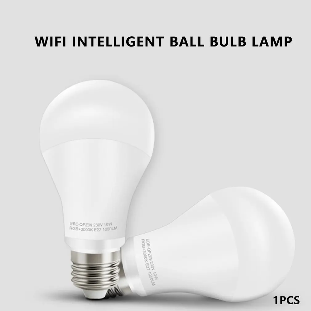Смарт-лампа с Wi-Fi E27 супер яркий wifi приложение пульт дистанционного управления rgbw-контроль лампочка синхронизации смарт-телефон дистанционное управление лампы