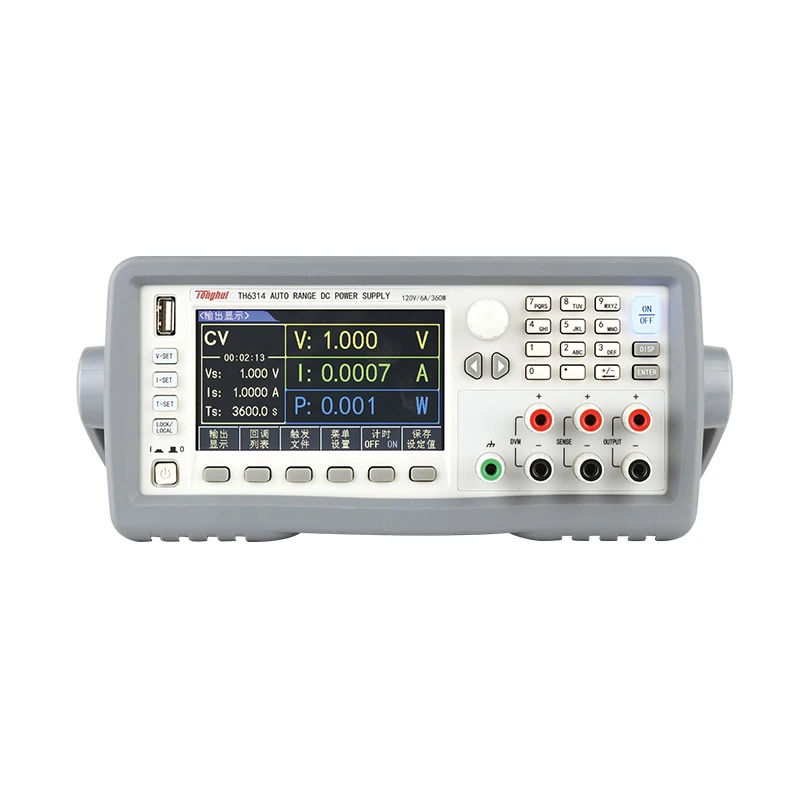 

TH6314 Wide Range Linear Programmable High Power DC Power Source 120V/6A/360W