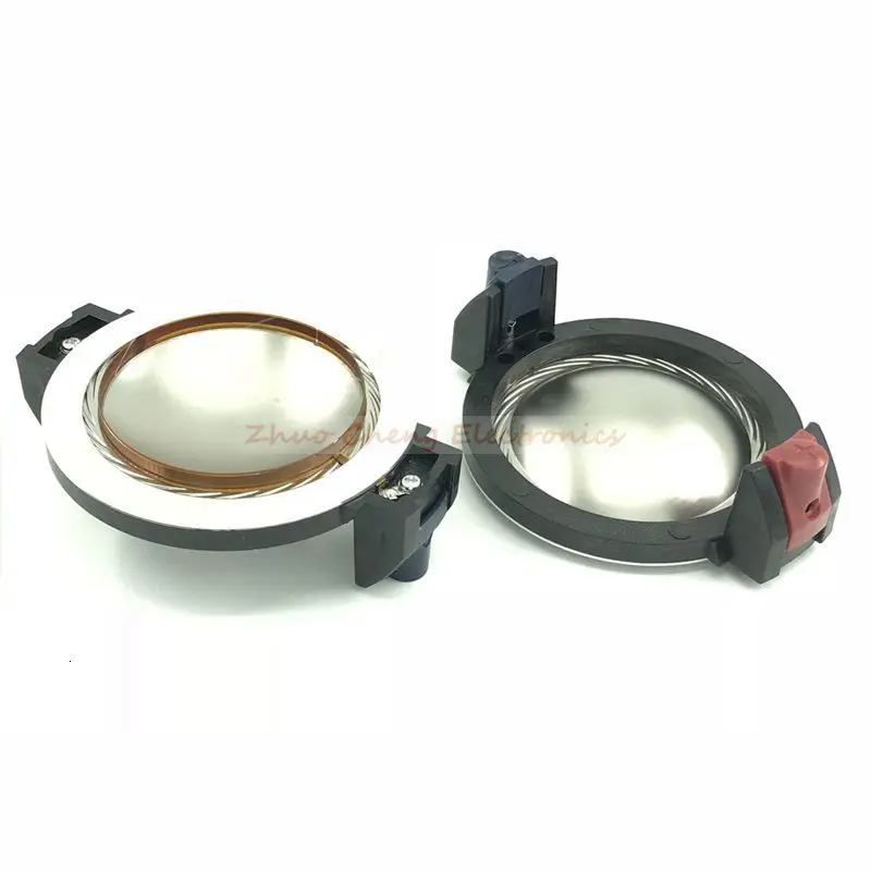 2PCS Diaphragm for RCF M104 For ND2530-T3, CD2530-T3 Driver 8 Ohms 63.7MM CCAR FLAT WIRE