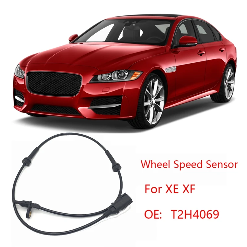 Car ABS Sensor Wheel Speed Sensor for Jaguar XE XF T2H4069 Accessories