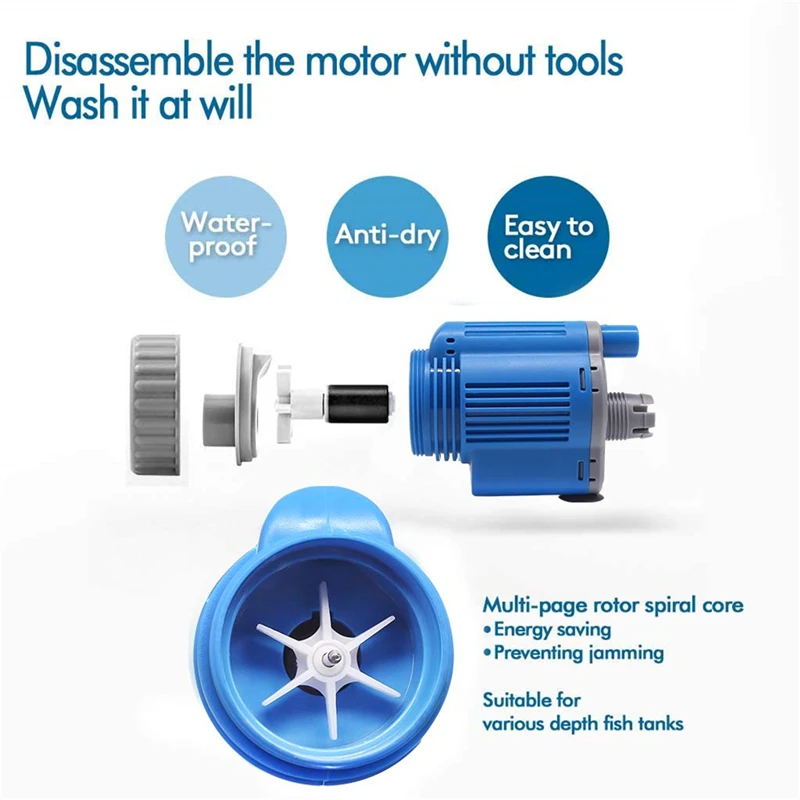 3 6in1 Upgrad Aquarium Gravel Cleaner Electric Automatic Vacuum Water Changer Flexible Fish Tank Sand Algae Cleaner Filter Change