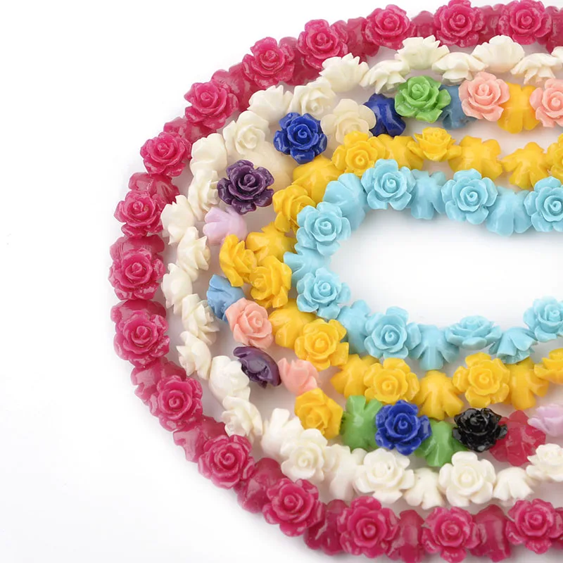1 Strand 6 8 10 12 15mm Camelia Flower Beads Artificial Coral Beads For Jewelry Making DIY Bracelet Neckalce Accessoires 1 Strand 6 8 10 12 15mm Camelia Flower Beads Artificial Coral Beads For Jewelry Making DIY Bracelet Neckalce Accessoires