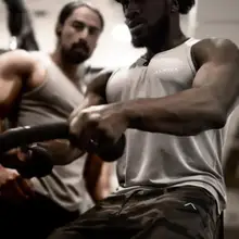 Спортивные майки из чистого хлопка для бега, стиль, мужская майка для фитнеса, алиэкспресс Лидер продаж