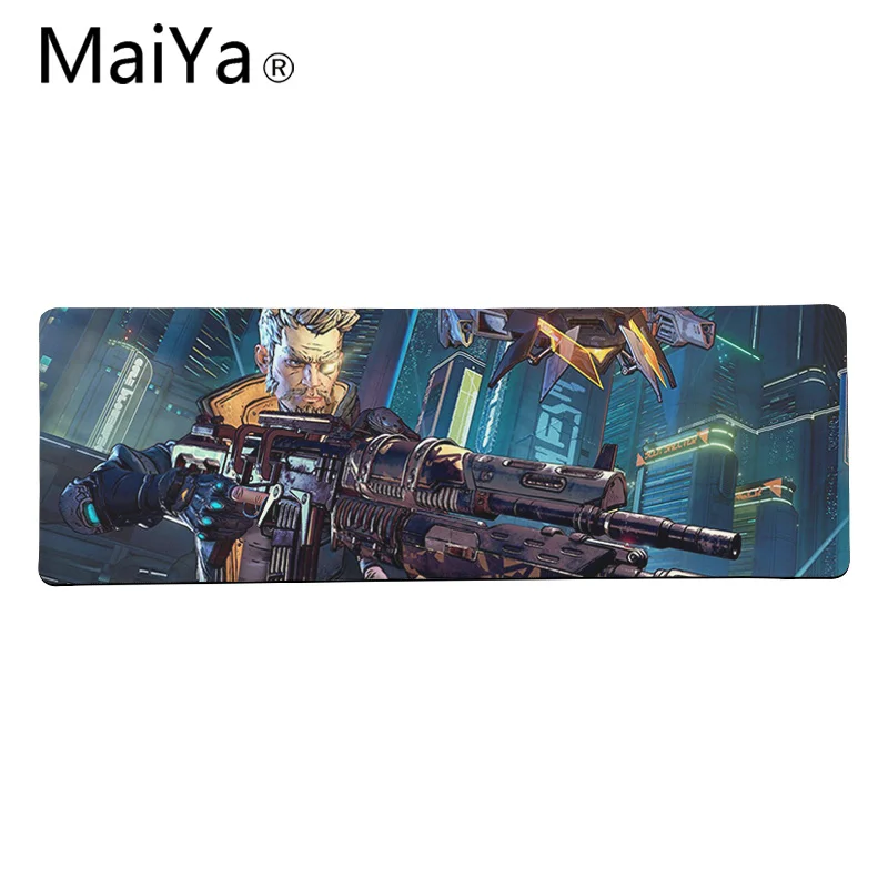 Maiya Одежда высшего качества Игра Borderlands 3 прочный резиновый коврик для Мыши Pad женской обуви большого Мышь Pad клавиатуры коврик - Цвет: Lock Edge 30x80cm