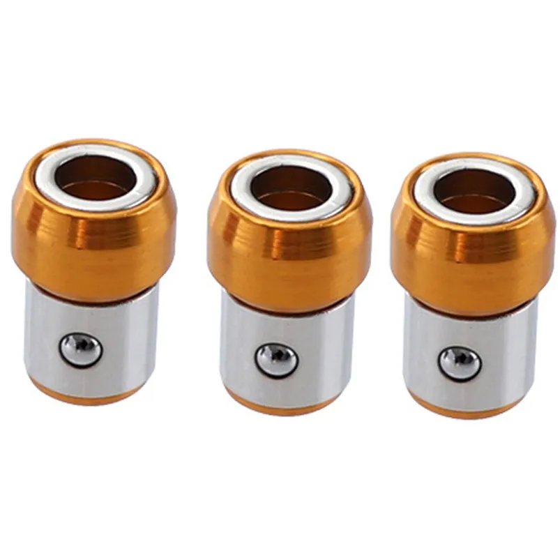 3PCS Magnetizer Ring Universal 21mm Removable Magnetizer Ring Magnetic Steel Screwdriver Bit 30NOV1802