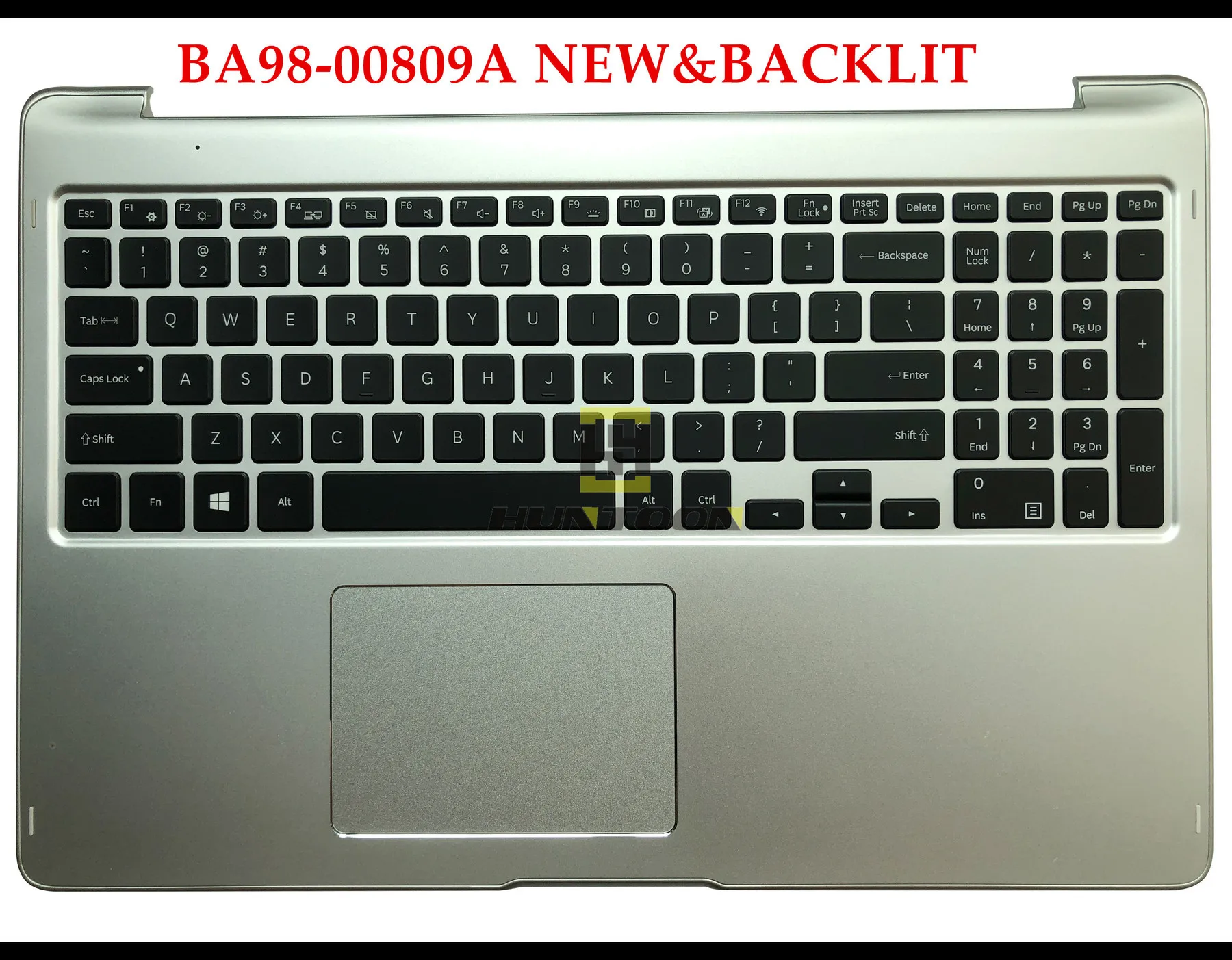 Laptop Palmrest For Samsung NP740U5L NP740U5M NP740U5LE 740U5L 740U5M keyboard AssemeblyEnglish US BA98-00809A Touchpad New