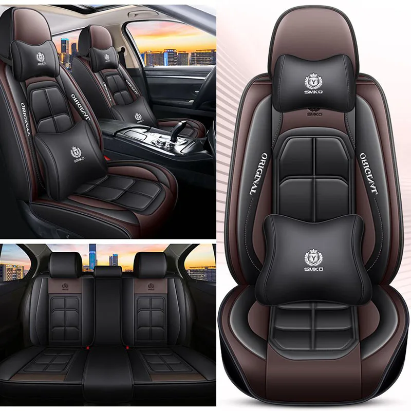 Front+rear Car Seat Cover Full Set For Opel Astra H J G Insignia Astra