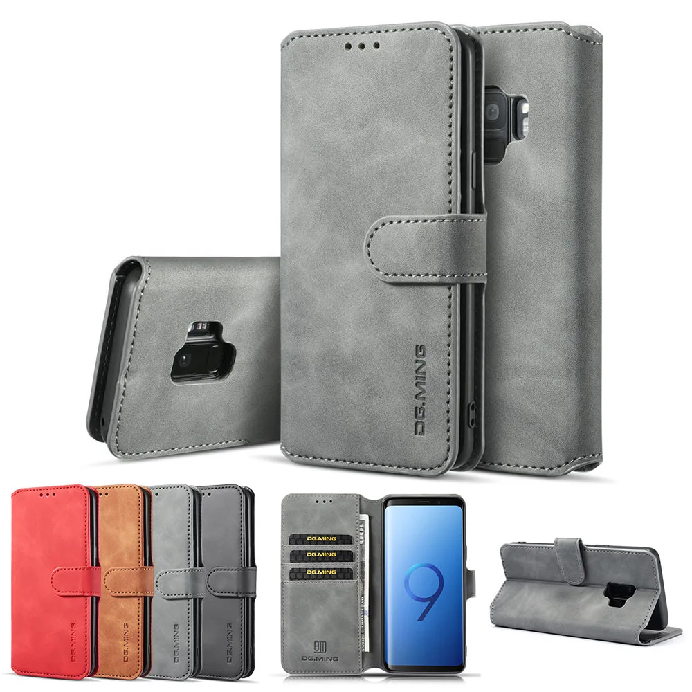 Роскошный мягкий противоударный чехол с магнитной застежкой для Samsung Galaxy A10 A20 A30