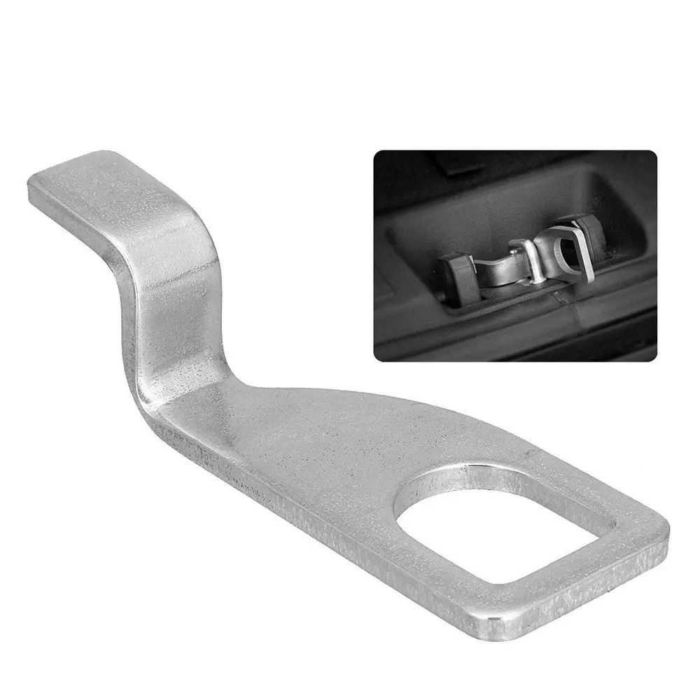 Задняя Автоматическая стальная стойка багажника Camper свежая нержавеющая стальная стойка багажника практичный замок Серебряная стальная стойка багажника