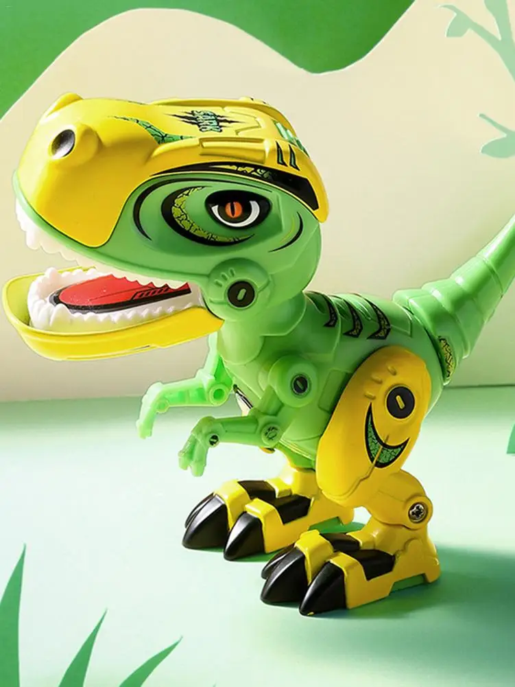 Электронные динозавры робот интерактивные, образовательные игрушки животных для детей подарок на день рождения