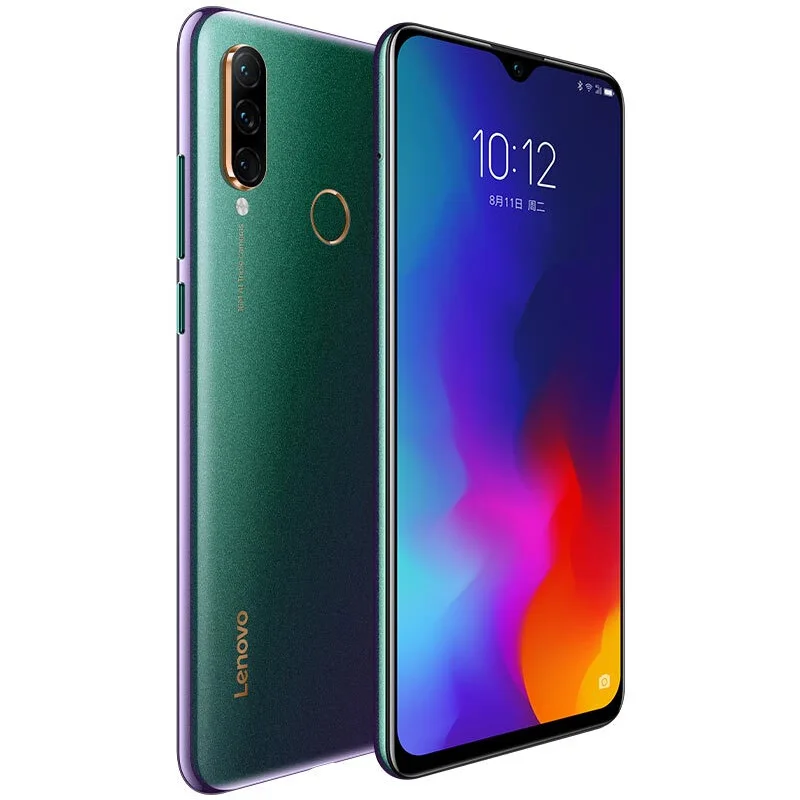 Lenovo Z6 Lite 4G Phablet 6,3 дюймов Android 9,0 Восьмиядерный процессор Snapdragon 6 ГБ+ 64 ГБ/128 ГБ 3 задняя камера 4050 мАч мобильный телефон