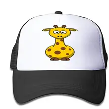 HHNYL, милая Кепка для мальчиков и девочек с жирафом, кепка для малышей, крутая бейсболка, бейсбольная кепка для детей