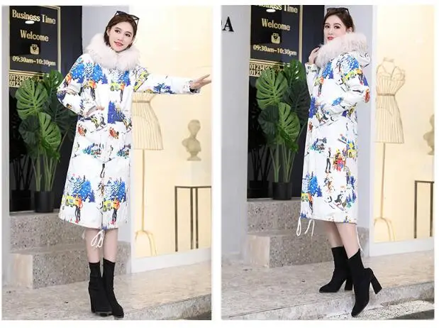 Parka Down Cotton Coat Female Jacket Winter Jacket Women Clothes Korean Parkas Warm Tops Manteau Femme Hiver ZT4638
