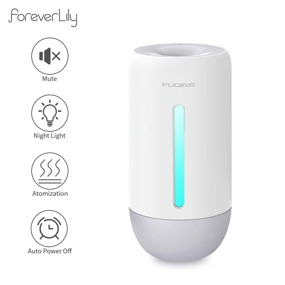 

Portable Humidifier USB Ultrasonic Ultrasonic Air Mist Humidificador Cool Mist Maker LED Light Heavy Fog Air Humidifier Purifier