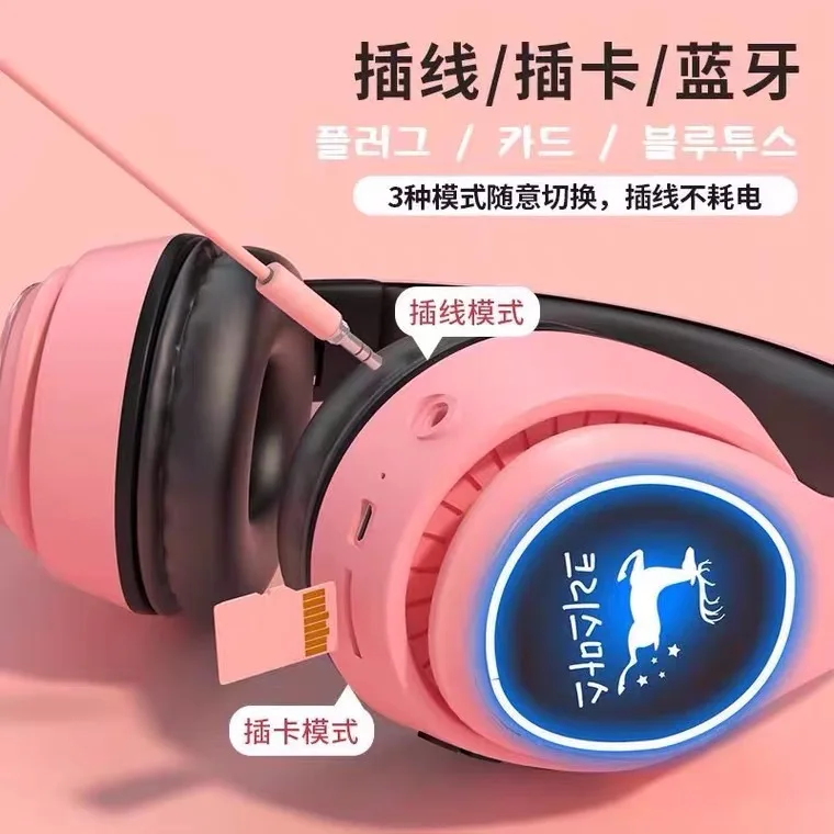 Многофункциональные Беспроводные bluetooth-наушники с креплением на голову |