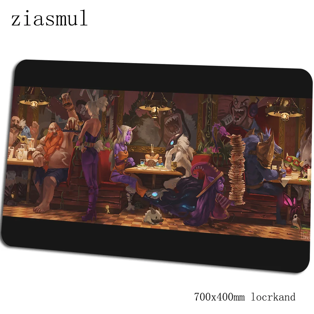 Teemo коврик для мыши геймер 700x400x3 мм игровой коврик для мыши великолепный notbook Настольный коврик мультфильм padmouse игры pc gamer коврики геймпад - Цвет: Size 700x400x3mm