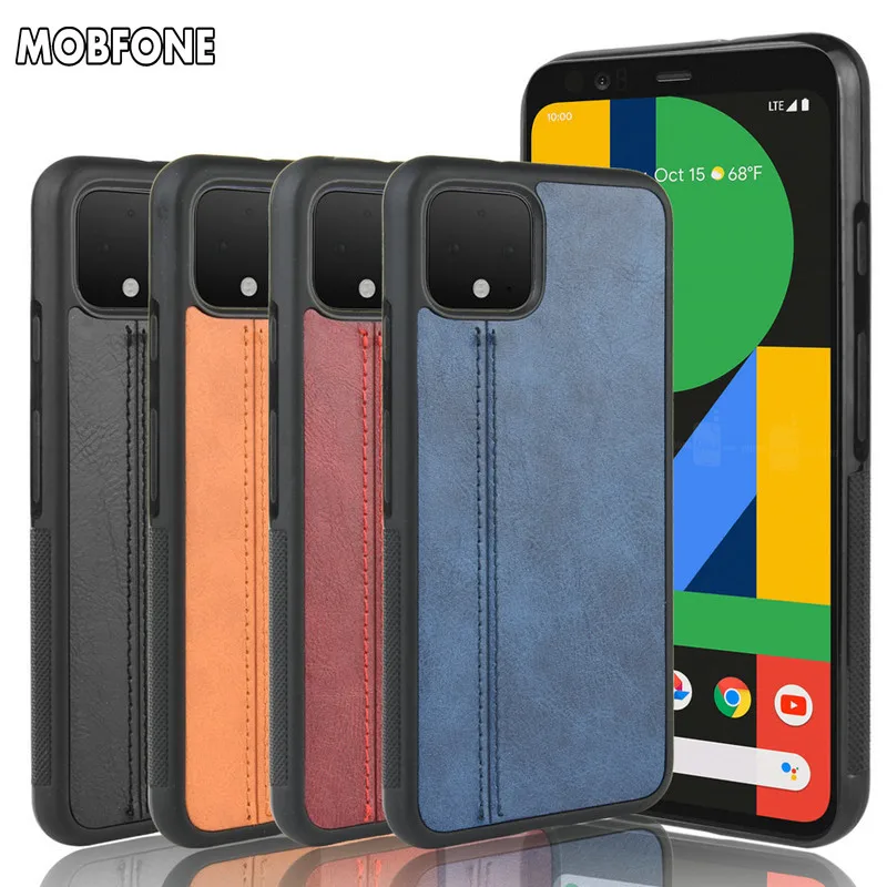 Чехол в стиле ретро для Google Pixel 4 3 3A XL противоударный чехол XL4 XL3 кожаный премиум
