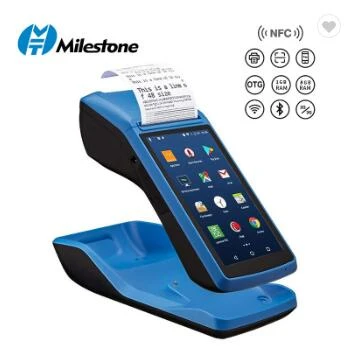 Milestone POS machine thermal printer receipt Printer Touch Screen Wireless POS Terminal bluetooth usb Android IOS 58mm MHT-M1 instant smartphone printer