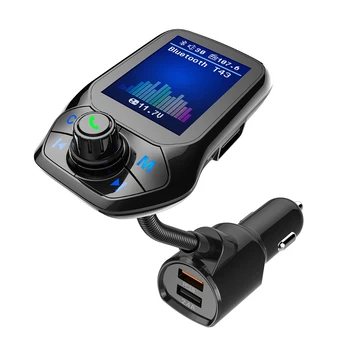 

Onever Bluetooth 5.0 FM Transmitter Car Modulator Voiture MP3 Radio Player Receiver Double USB Charger QC3.0 Lossless Music NEW