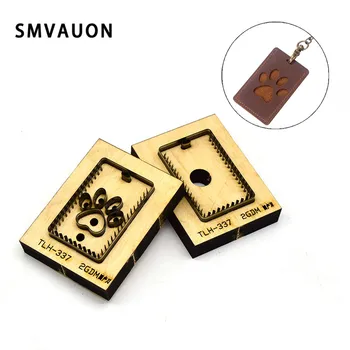 

Wooden Die Cutting Diy 2020 Customizable Cat palm Chest card Card bag Dies Fille Scrapbooking Suitable For Die-cutting Machines