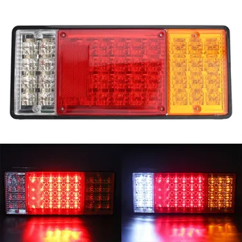 

Car LED Taillight Rear Tail Safety Warning Signal Lights 140-2/44LED + Sponge Traffic Beacon Signal Lights
